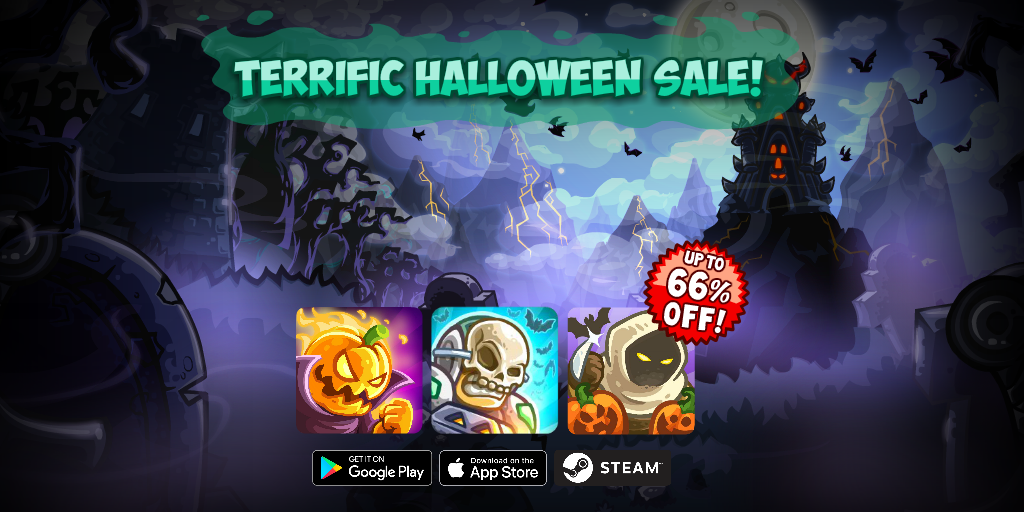 Terrific Halloween Sale Ironhide Game Studio